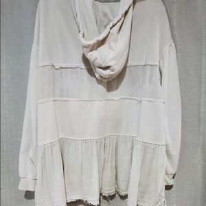 Free People Tunic Sweatshirt Hoodie.